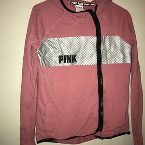 VS pink hoodie